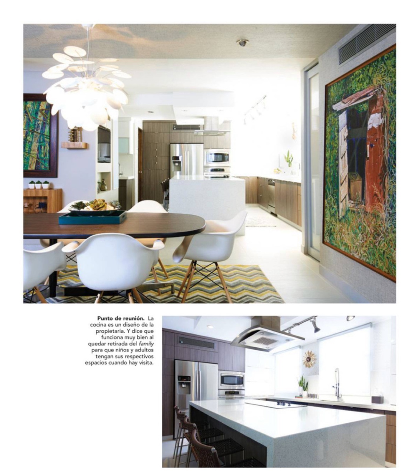 Área Verano 2014 feature — living and dining area